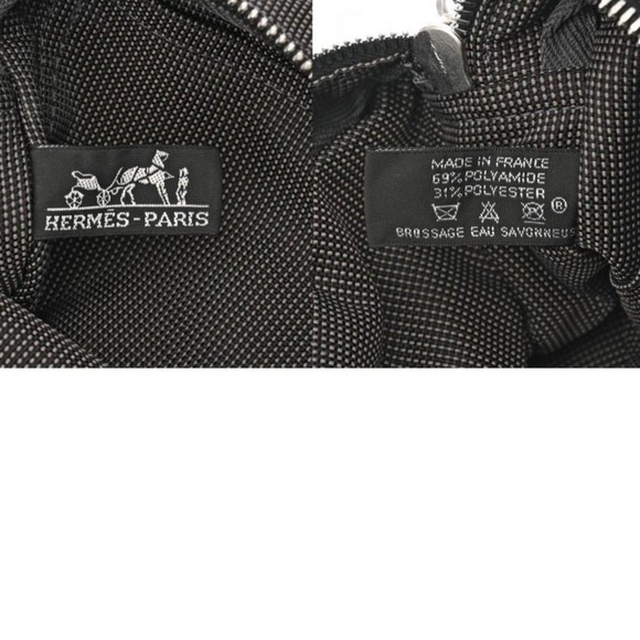 HERMES Hermes Air Line PM Women's Canvas Tote Bag EXCELLENT CONDITION - Picture 16 of 16